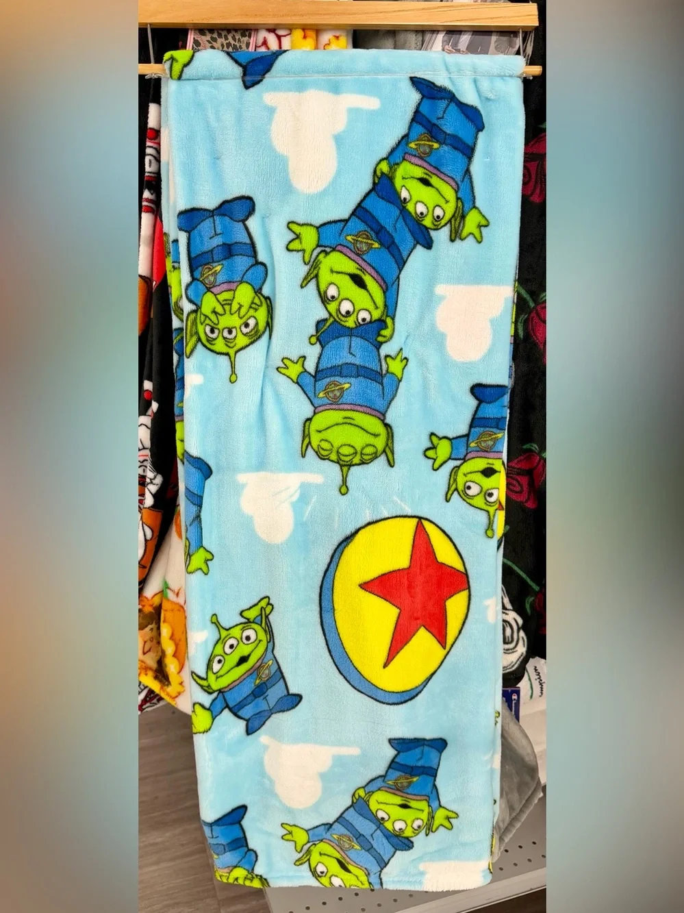 NEW RELEASE pixar toy story plush blanket throw